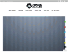 Tablet Screenshot of phoneninjas.com